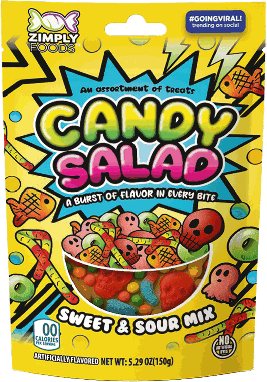 Candy Salad packaging