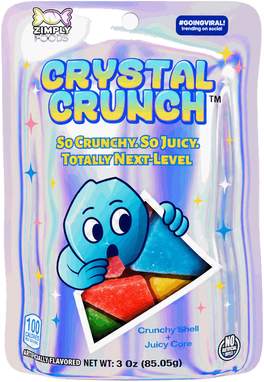 Crystal Crunch packaging